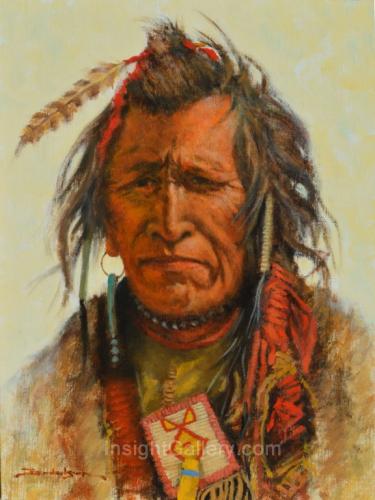 Cree Chief, Blackfeet by Dan Bodelson